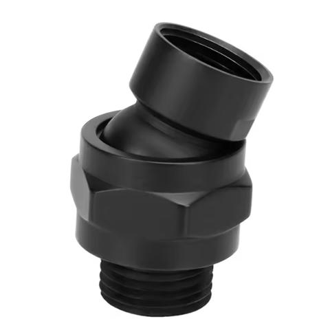 Универсальная насадка для душа на 360 ° Универсальное соединительное соединение подходит для стационарных ручных насадок для тропического душа