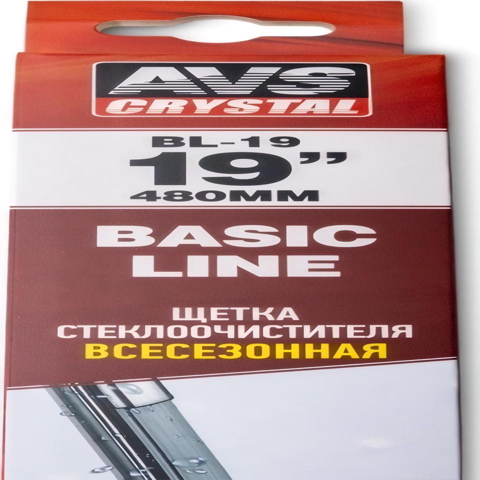 Щетка стеклоочистителя AVS Basic Line BL-19 (19 дюймов 48 см ...