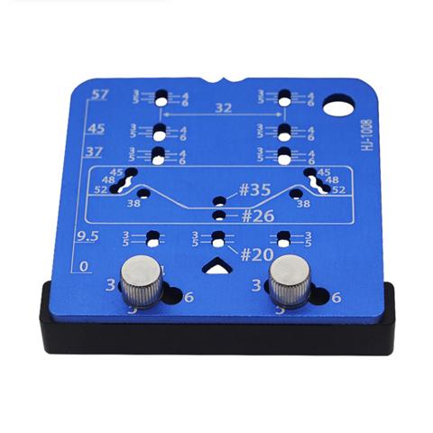 Приспособление для крепления фурнитуры шкафа Приспособление для крепления дверной петли шкафа Инструмент для разметки шаблона скрытой петли для петель диаметром 26/35 мм