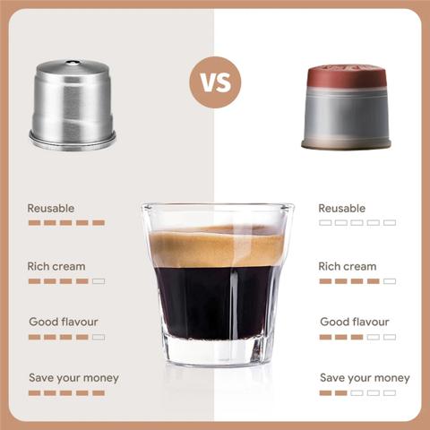 1 шт. многоразовые капсулы для эспрессо, многоразовые капсулы, капсулы из нержавеющей стали для кофе, капсулы для Illy X7/Illy Y3/Illy Y5, легкая установка