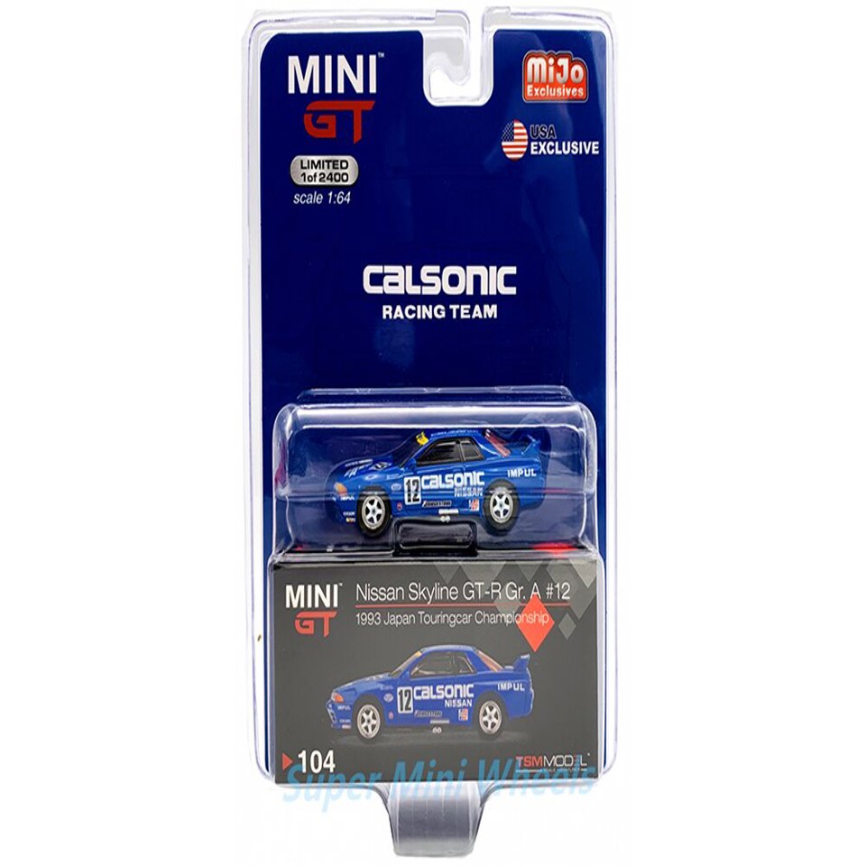 MINI GT Nissan GT-R R32 #12 Japan Calsonic 1:64 | AliExpress