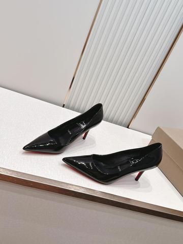 Christian Louboutin So Kate туфли лодочки на шпильке 10.5см острый носок красная подошва кожа 35-42 2026