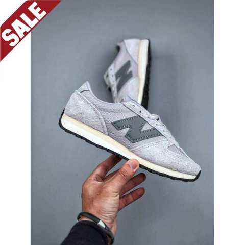 Удобство Обувь кроссовки New Balance 1 Серый Ретро Легкий Баланс Повседневные Кроссовки вдохновлены ретро беговыми