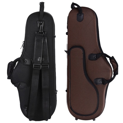 Водостойкая Оксфордская ткань для альт-саксофона Big Bag Box Sax Мягкий чехол для саксофона с регулируемым плечевым ремнем-Синий цвет