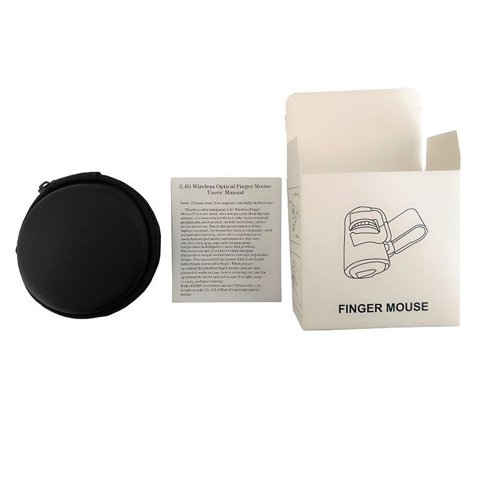 Беспроводная оптическая мини-мышь с кольцом для пальцев 2.4G, беспроводная мышь Lazy Finger Mini Fingertip USB-оптическое кольцо для ноутбука