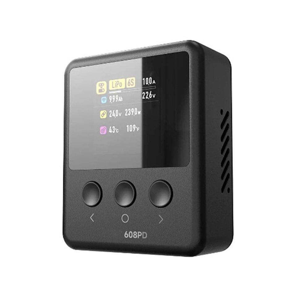 iSDT 608PD DC 240W 10A / 140W 5A Lipo charger iSDT 608PD DC 240W 10A / 140W 5A Lipo charger