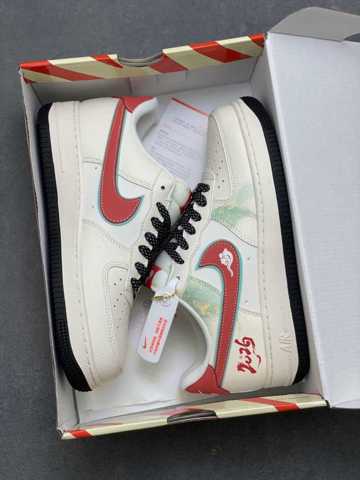 зарубежное ограниченное издание Nike Air Force 1 07 Low Air Force One низкие спортивные туфли повседневные туфли складывающиеся 
