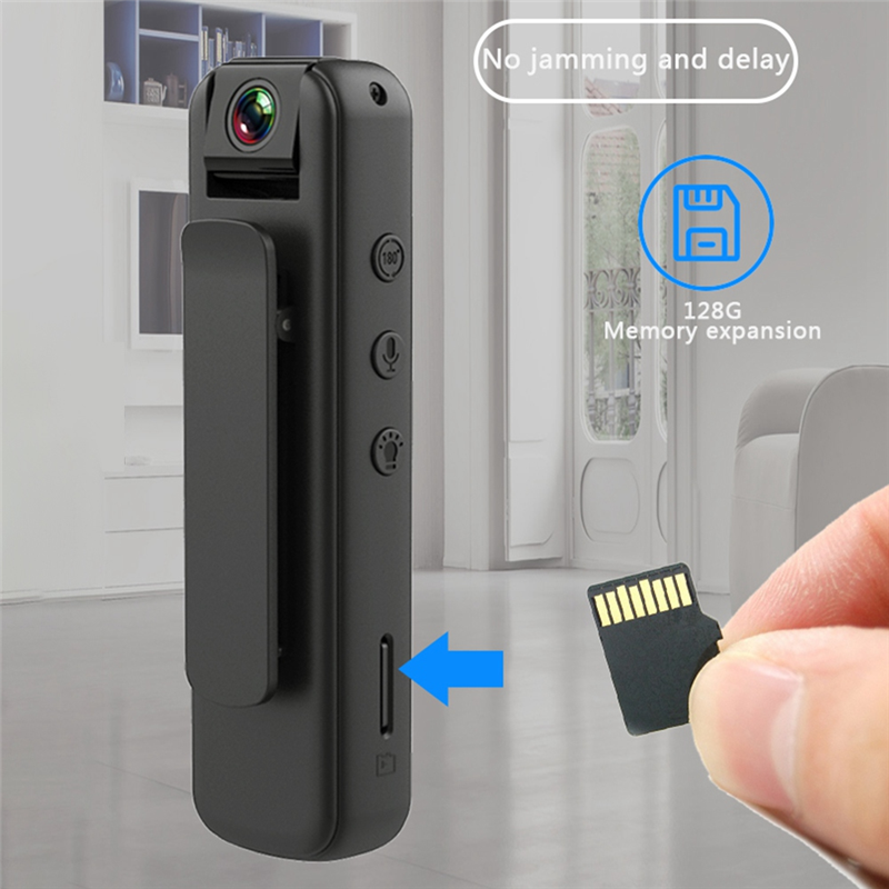 

Камера-рекордер 1080P HD Mini Wifi Камера-рекордер движения Камера наружного наблюдения Камера-рекордер безопасности Камера для тела