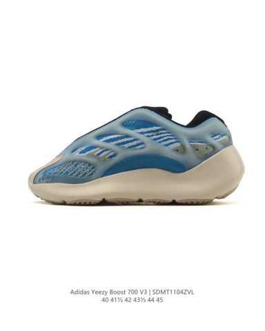 adidas gazelle silver green womens Adidas Yeezy Boost 700 V2 Geode Grey Tan Knit Fabric Leather Sneakers  Brie
