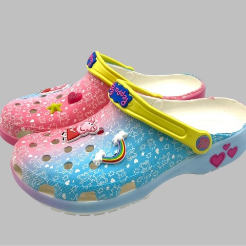 Штаны с перекрестными ремнями стиль очков Миньонов обувь Crocs для род