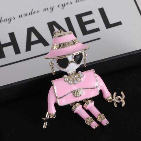 Брошь CHANEL Оригинальная Винтажная Подвеска Золото Женский АксессуАр Люкс