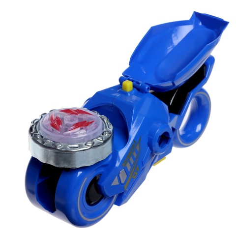 3 шт. Волчки 'Мото файтер', набор 2 шт., с устройством запуска, световые эффекты