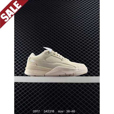Air Jordan 4 Retro Flight Court Low топ бежевый AJ4 Джордан 4-е поколение AJ4 Qiao 4 low bang белый Известный Обувь кроссовки