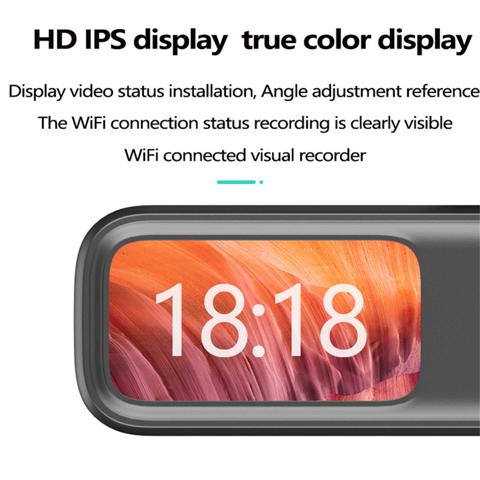 Q6 1296P HD Мини DVR Видеорегистратор Smart Wi-Fi Подключение Автомобильный водитель Android Автомобильный видеорегистратор DashCam 24H Парковочный монитор