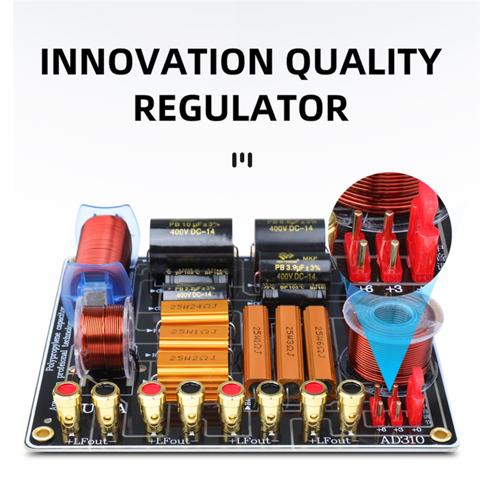 Трехполосный Профессиональный динамик мощностью 450 Вт, разветвитель высокой мощности, 750 Гц / 5000 Гц, Сценический Домашний кинотеатр, 3-модульный Аудио-кроссовер, прочный фильтр