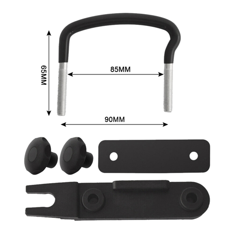 U-образные зажимы Для крепления автомобиля, Монтажные приспособления, Запасные части, Багажник, Зажим для крыши фургона, Металлическая Плоская крыша