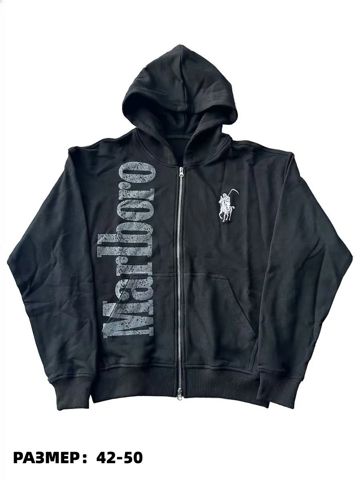 Худи Marlboro - стильной, оригинальной, подходит для работы. Ralph Lauren