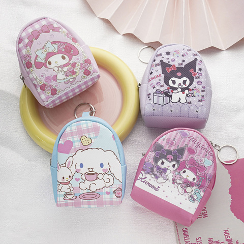 Cartoon coin purse Мини-рюкзак Melody Sanrio Миниатюрный Набор КанцелярсКих Принадлежностей Полный КомплеКт Креативная Детская И
