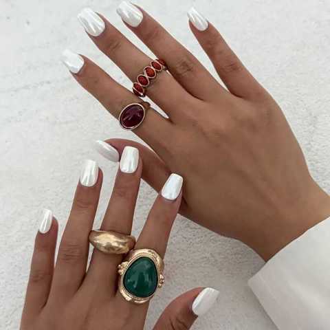 Комплект Из 8 Колец GUOLE