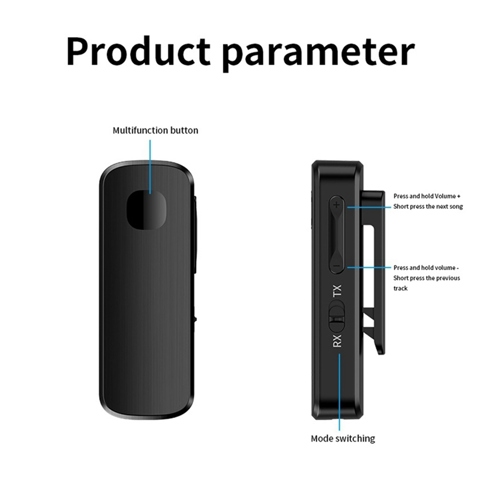 Беспроводной аудиоприемник-передатчик Bluetooth 5.4 3,5 Мм AUX Bluetooth Адаптер для автомобильных телефонов планшетов ноутбуков