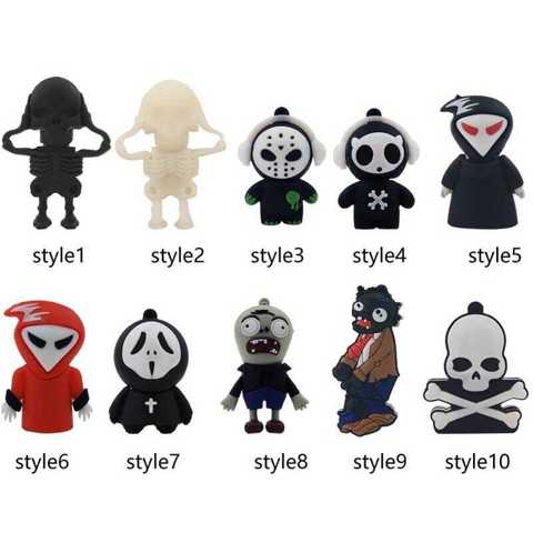 Флешка С Реальной Емкостью Мультяшный USB-накопитель USB 2.0 Флешка 32 64 ГБ 128 МБ Милый USB-диск Подарок Для Друга