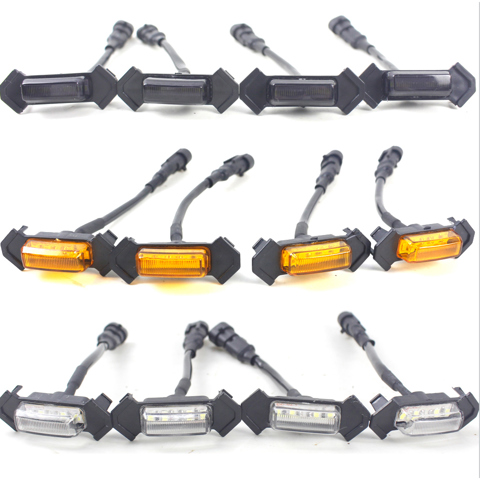 Комплект светодиодных фонарей для решетки радиатора Дневные ходовые огни автомобиля Аксессуары для модификации автомобилей