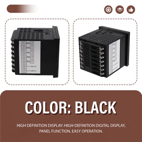 Интеллектуальный термостат инкубатора HT-12 Контроллер инкубатора для яиц Многофункциональный регулятор температуры инкубатора HT-12