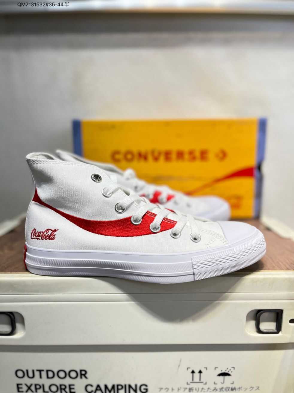 Самые быстрые Кроссовки Converse Chuck 1970 Coca Cola Red White Q