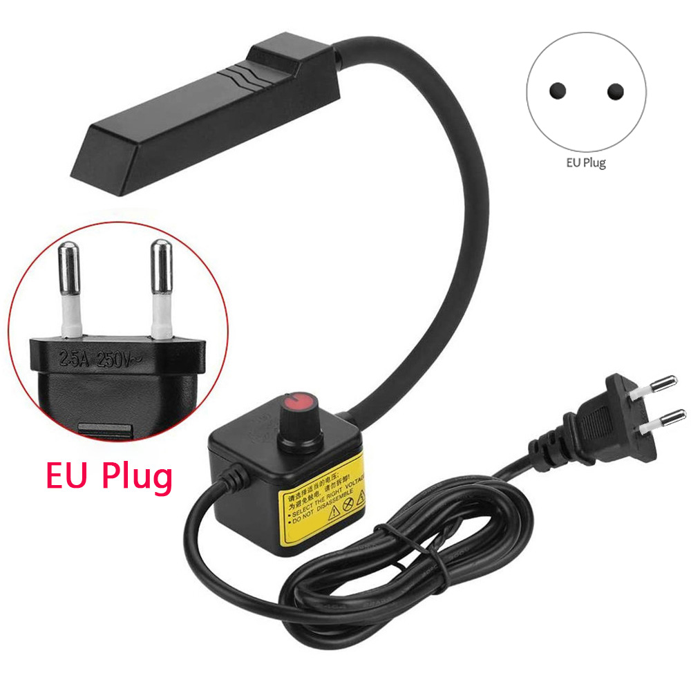 

Регулируемая яркость 30 светодиодных ламп для швейных машин, швейное освещение для верстака,токарный станок, сверлильный пресс, гибкая рука, рабочая лампа,Вилка ЕС