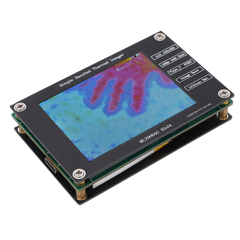 

Тепловизор 320x240, USB C зарядка