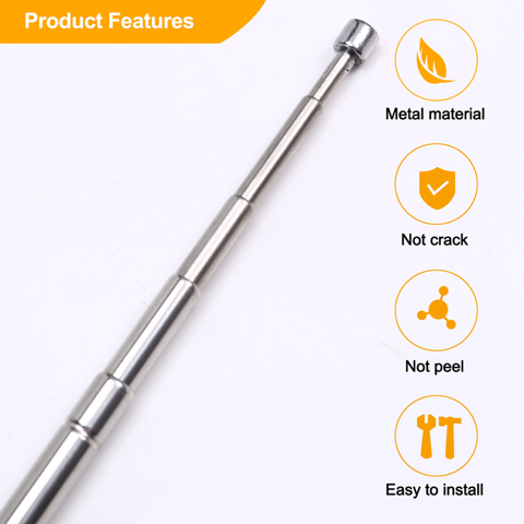 Штыревая тяговая антенна длиной 5,6 М для высокочастотного радио Положительная V-образная антенна GP-антенна Телескопическая антенна Коротковолновая антенна DIY M10