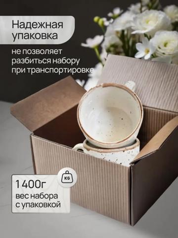 Кружки для кофе и чая набор чашек кофейных Terra Design