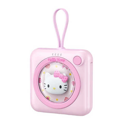 Новый Портативный Зарядник Sanrio Cartoon 3C С Встроенным Кабелем 10000 Мач Большой Емкости Одобренный Для Авиаперелетов