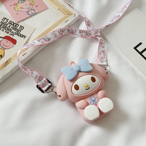 Cartoon coin purse Милая Детская Сумка-кроССбоди Стиле Аниме Миниатюрная Водонепроницаемая Сумка Через Плечо В КорейсКом Стиле М