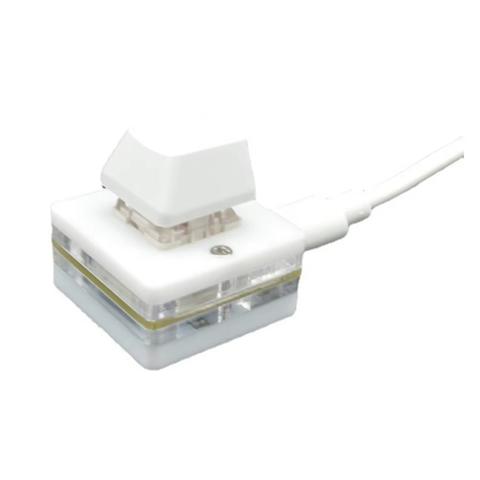 Клавиатура быстрого доступа с 1 клавишей USB Настраиваемая программируемая макроклавиша Мышь с горячими клавишами Мини-клавиатура RGB с одной клавишей