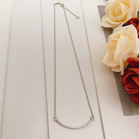 копия 1: 1 PnTiffany Новейшая Модель Tiffany С Улыбающимся Лицом И СеребриСтым Дизайном В Стиле ЗвеЗдного Неба