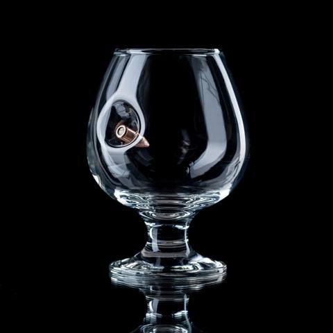 2 шт. Бокал для коньяка с пулей 'Непробиваемый', 395 мл