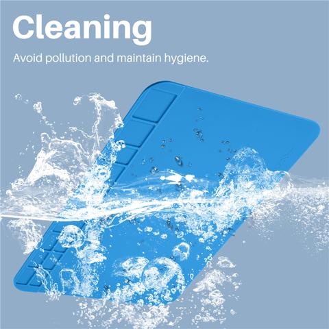 Изоляционный силиконовый Коврик для ремонта пайки Термостойкий рабочий коврик для ремонта печатной платы мобильного телефона BGA Паяльник