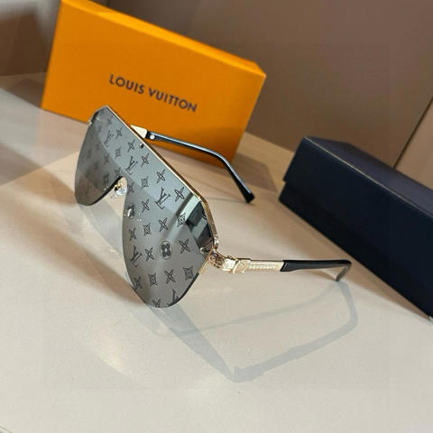 Солнцезащитные очки Louis Vuitton мужские  поляризационные  стильные  для узкого лица  тренд 2026