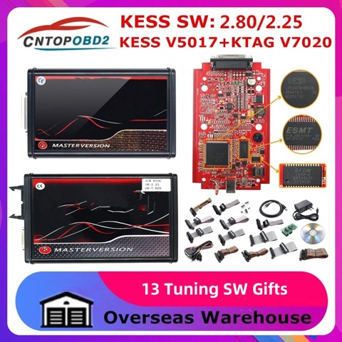 Набор программаторов ECU KESS V5.017 и KTAG 7.020 для тюнинга выбросов