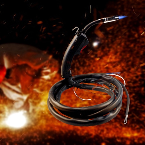 Сварочный аппарат Mig Mag/Принадлежности для оборудования Сварочная горелка Binzel 14Ak для сварочного оборудования Mig Mag с кабелем длиной 2 м