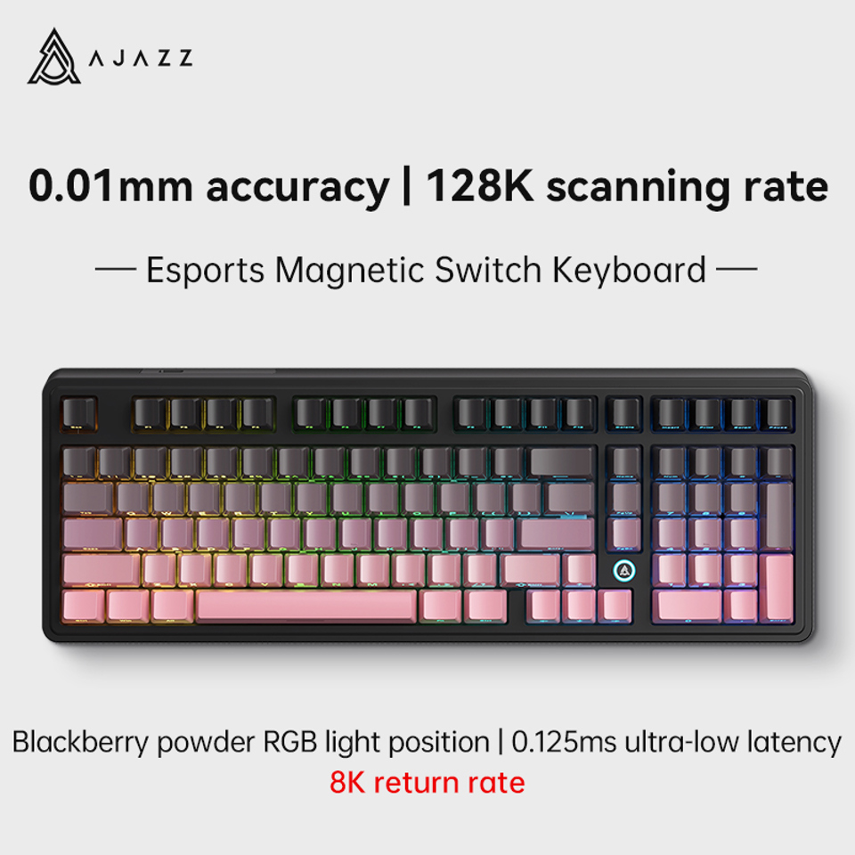 AJAZZ AK980 MAX wired magnetic axis keyboard Gasket structure full
