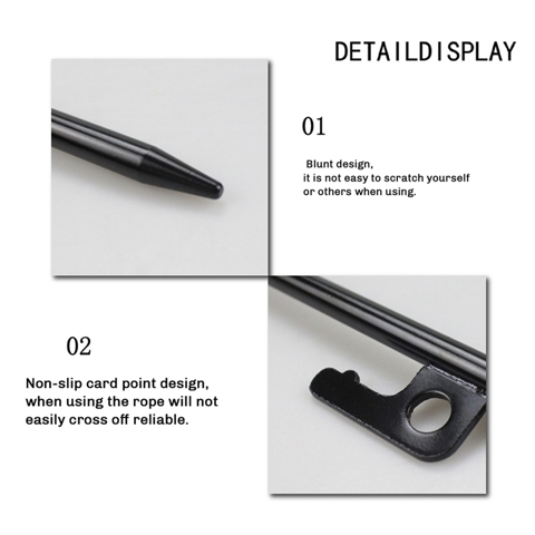 Колышки для палатки для улицы, 30 см, с мешком для хранения