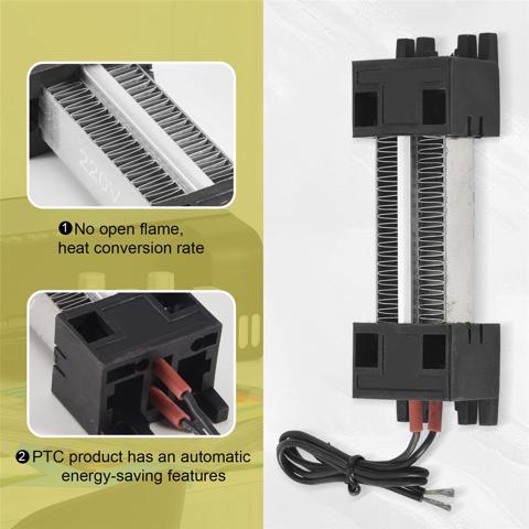 100 Вт 220 В Изолированный керамический воздухонагреватель PTC PTC Нагревательные элементы Электрический нагреватель