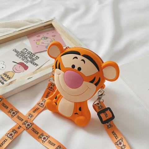 Cartoon coin purse Милая Детская Сумка-кроССбоди Стиле Аниме Миниатюрная Водонепроницаемая Сумка Через Плечо В КорейсКом Стиле М