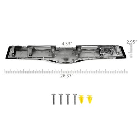 Черная защелка задней наружной двери Ручка задней двери багажника для Toyota Prius 2004-2009
