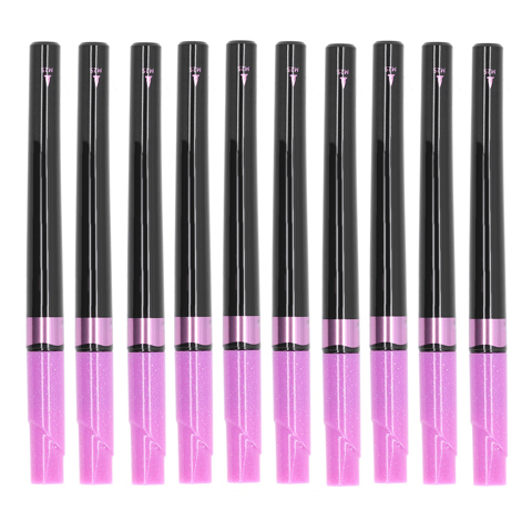 10 Шт. Маркеры для рисования Фиолетовая металлическая текстура Водонепроницаемый стеклянный маркер для альбома DIY Одежда Керамическая ручная роспись