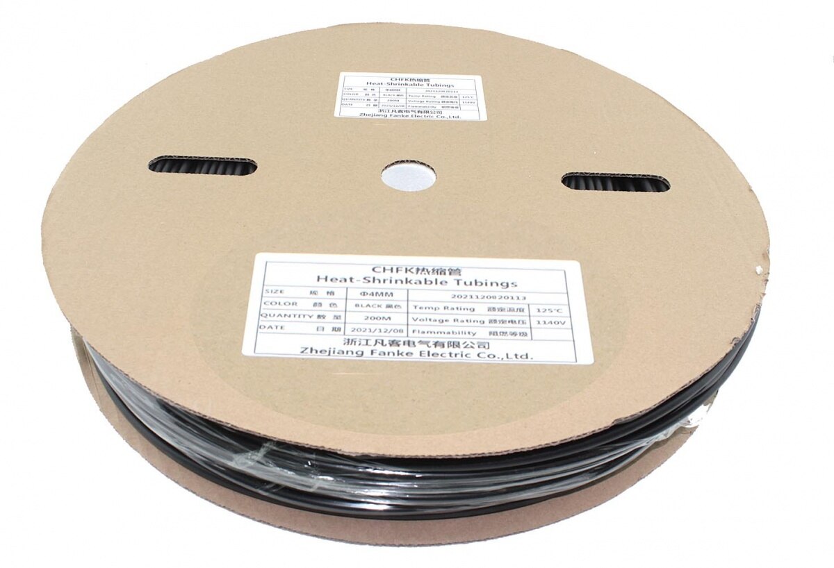 

Термоусадка d 4мм длина 200м катушка