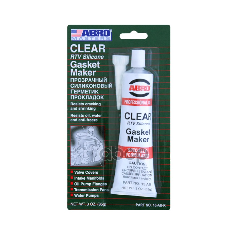 

ГЕРМЕТИК СИЛИКОНОВЫЙ ABRO арт. 13ABCHRWS