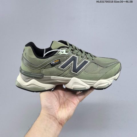 New Balance 9060 New Balance ретро повседневные кроссовки комбинация космическая двойная сетка Обувь кроссовки Доступные